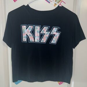 EUC W S KISS band t-shirt